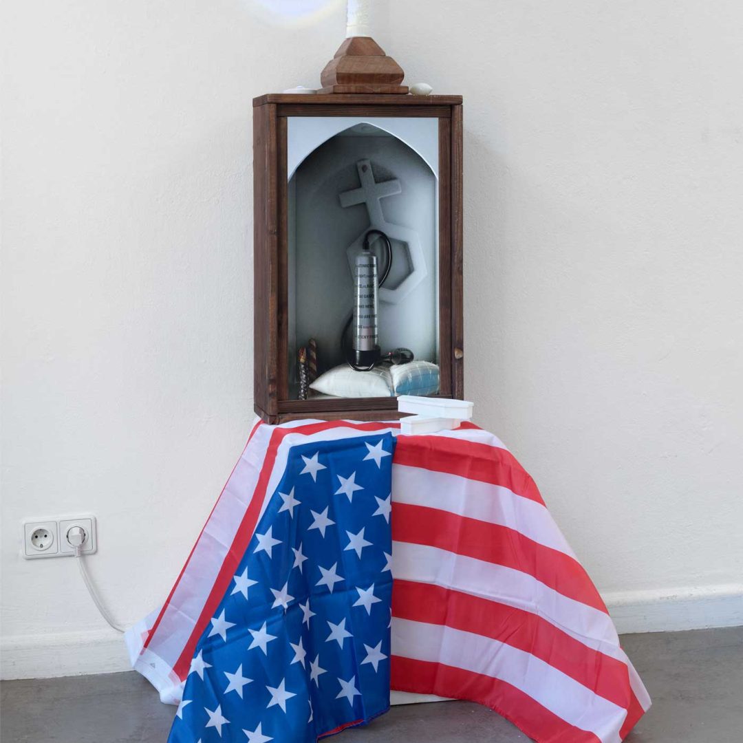 Sanctus Trampus, 2025, Installation, Exhibition view - The chapel